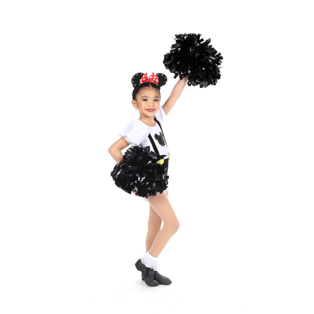 Milton dance studio jazz dancer in minnie mouse jazz costume at The Dance Shoppe studio