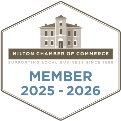 Milton Chamber of Commerce 2025-2026 logo
